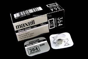 Bateria Maxell Silver Oxide 1,55V SR621SW/364/L621/AG1/G1/LR60/164/GP64A/SR621W