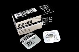 Bateria Maxell Silver Oxide 1,55V SR626SW/377/L939/AG9/G9/LR45/194/394/GP94A